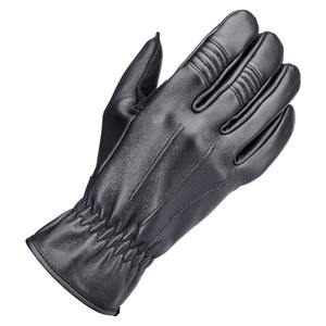 Guantes de Seguridad de Piel de Oveja Negros para Hombre, Transpirables, Ecológicos, Forrados con Felpa Corta, Hasta la Muñeca, para Uso Diario al Aire Libre - Product Image 1