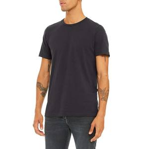 เสื้อยืดผ้าใบสำหรับทั้งชายและหญิงผ้าแคนวาสเบลล่าผ้าฝ้ายออร์แกนิกพิมพ์โลโก้ตามสั่ง - Product Image 5