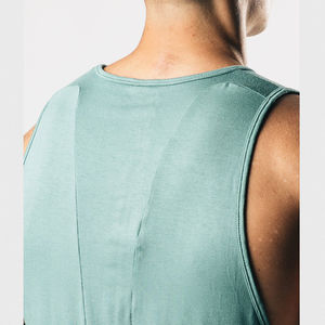 Débardeur de gym personnalisé pour hommes pour l'entraînement décontracté Sport Fitness respirant tricoté tissage prix de gros OEM conception personnalisée - Product Image 5