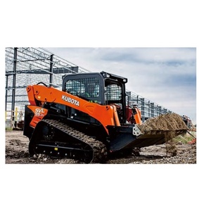 Chargeuse sur chenilles Kubota SVL 75.2 fiable avec cabine fermée, hydraulique à haut débit et faible nombre d'heures de fonctionnement, prête pour les travaux de construction difficiles. - Product Image 1