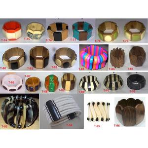 Brazalete de boda para mujer de estilo religioso en resina y marfil con forma y tamaños personalizados, accesorios de joyería con forma de bola - Product Image 4