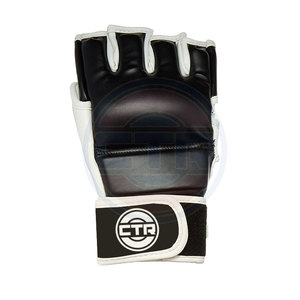 Guantes de MMA de Cuero de Alta Calidad con Diseño Personalizado para Entrenamiento Deportivo, MOQ Bajo de 30 Pares, Uso para Adultos, CTR SPORTS INDUSTRY, Venta al Por Mayor - Product Image 5