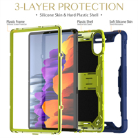 Casing Tablet Heavy Duty dengan Penyangga untuk Xiaomi Redmi Pad 2 4G 2025 11 Inch, Ramah Anak, Anti Benturan, Pelindung Belakang