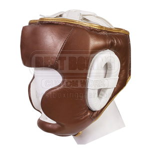 Protection de la tête résistante aux chocs pour le sport Protège-tête de boxe disponible en gros avec sangle réglable légère - Product Image 3