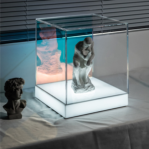 Caja de exhibición de productos de alta gama, caja luminosa acrílica, soporte de exhibición luminoso de carga - Product Image 2