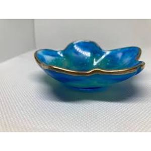 Cuenco de resina de diseño antiguo hecho a mano de primera calidad, pieza única para restaurantes planos y servicio de cena de hoteles - Product Image 3