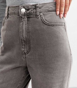 Dernière vente en gros de jeans baggy noirs pour femmes Streetwear Vintage nouvelle mode jeans baggy imprimés surdimensionnés pour femmes - Product Image 2