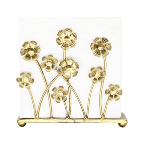 Porte-serviettes en métal de luxe Tailles de couleurs personnalisées Décoration de table pour hôtels 5 pouces Boîtes à mouchoirs au design de luxe - Product Image 6