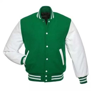 Custom Long Sleeve Men's Baseball Varisty <b>Jacket</b> Men Plain Blank <b>jacket</b> for men, <b>patchwork</b> High Quality Wholesale Price - Product Image 5