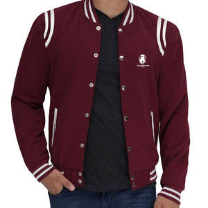 Chaqueta de Invierno Ligera y Transpirable, Chaqueta Universitaria de Nuevo Estilo Hecha a Medida con Cuello Alto y Logotipo Frontal para Hombre, Hecha en Pakistán - Product Image 3