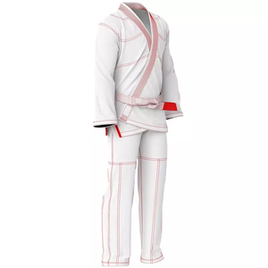 Uniforme de Karate Unisex Personalizable y Transpirable para Entrenamiento de Artes Marciales - Alta Calidad, Duradero y de Secado Rápido - Product Image 1