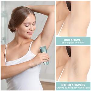 Rasoir rotatif électrique sans fil pour femmes, rasoir intime indolore pour les aisselles, la ligne du bikini, les jambes, étanche IPX7 - Product Image 4