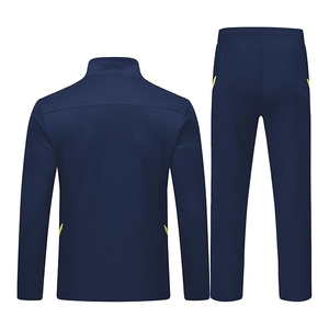 Ensemble de survêtement pour homme en polyester, fermeture éclair intégrale, respirant, léger, athlétique, jogging, décontracté, tenue de sport - Product Image 2
