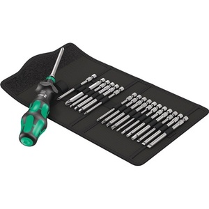 WERA KK Turbo Imperial 1 19-Piece <b>Screwdriver</b> Bit Set Slotted PH <b>TORX</b> 6K 4K - Product Image 1