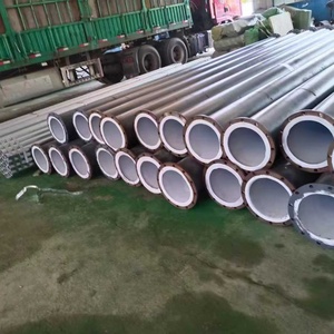 ท่อเหล็กอัลลอยด์ ERW ผนังหนาแบบมีร่องเคลือบอีพ็อกซี่สีแดง เกรด Q235/Q345 มาตรฐาน GB สำหรับระบบดับเพลิง - Product Image 4