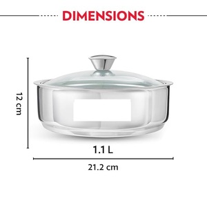 Olla Caliente Estilo Indio Tradicional para Mantener la Comida Caliente, Diseñada para Eventos Comunitarios que Permiten un Servicio Organizado y un Sabor Mantenido - Product Image 3