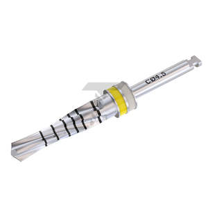 02.7X04เจาะทรงกรวย5ภายนอกชลประทานสีขาว/เหลืองเข้ารหัสทำจากสแตนเลสความยาว16.0มม - Product Image 3