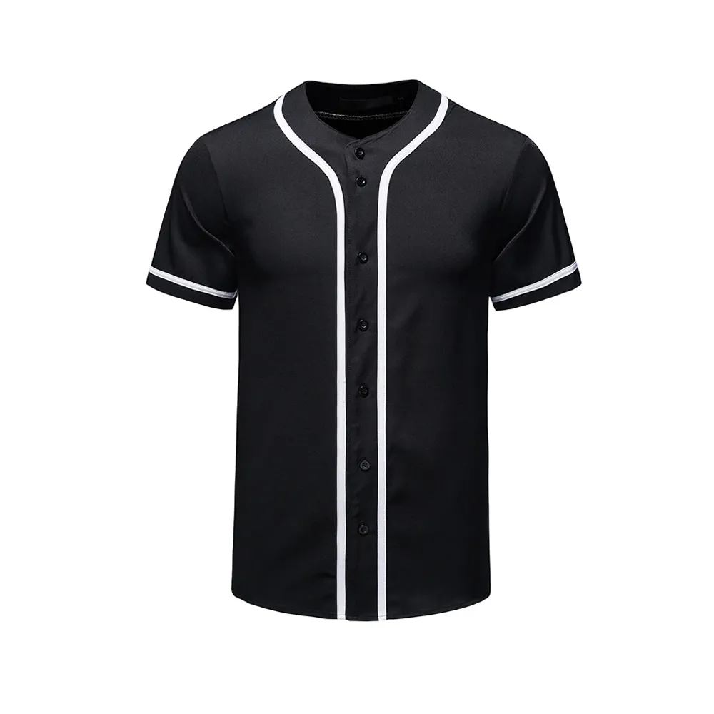 Nueva camiseta de béisbol única con logotipo personalizado impreso, nueva camiseta de béisbol a la moda, ropa de entrenamiento de juego de softbol para hombres/jóvenes