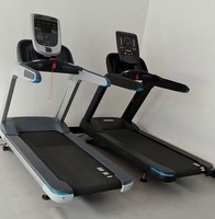 Tapis roulant commercial BN avec écran LED rotatif, moteur AC robuste, absorption des chocs et large plateau de course – Équipement de gym