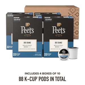 Café Peet's, dosettes Keurig K-Cup torréfaction moyenne, 100% Arabica - Big Bang 88 unités - Product Image 4