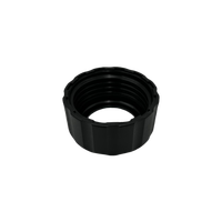Bouchon à vis en plastique noir AR100 AR250 pour bombes aérosols en aluminium rechargeables, usage industriel, aérosol chimique, pression 2-10 bars, marque Vim