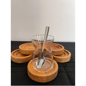 รถไฟเหาะไม้มะม่วงสำหรับดื่มน้ำผลไม้ขนมชาห้องครัวใช้ในบ้านสำนักงาน - Product Image 6