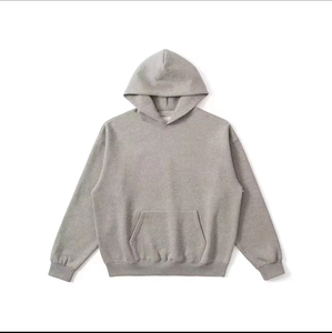 เสื้อฮู้ดซิปเต็มตัวสำหรับฤดูหนาว พิมพ์โลโก้ได้ ผ้าคอตตอนหนา 500 GSM สองชั้น ระบายอากาศ แห้งเร็ว สีพื้น มีกระเป๋า สำหรับผู้ชาย - Product Image 3