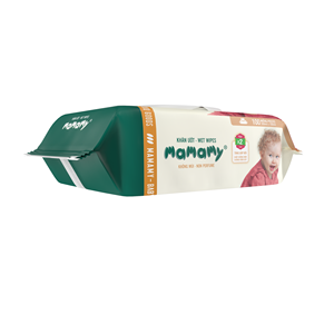 MAMAMY CLASSIC 200mmx150mm Hygiène OEM/ODM 100 Pièces Doux pour la Peau Qualité Non-Tissé Matériel Sûr Protection Contre les Éruptions Cutanées Bébés Humides - Product Image 1