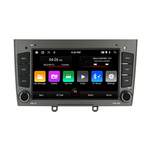 Mekede 7Inch <span class=keywords><strong>Bluetooth</strong></span> Pantone Carro Điều Hướng Xe Hơi 360 Âm Thanh Stereo Car-Play Đa Phương Tiện Cho Peugeot 408 2010-2016 - Product Image 1