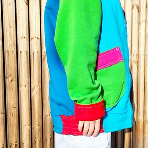 500 gsm DTG impression streetwear baggy surdimensionné personnalisé poids lourd 350G hommes blanc ninja polaire à capuche fermeture éclair sweat à capuche poids lourd - Product Image 6