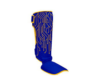 สนับแข้งฟุตบอลสำหรับผู้ใหญ่ ป้องกันอย่างมืออาชีพ น้ำหนักเบา ยืดหยุ่น ทนแรงกระแทกสูง หนัง PU ปิดด้วยแถบตีนตุ๊กแก บุนุ่ม - Product Image 2