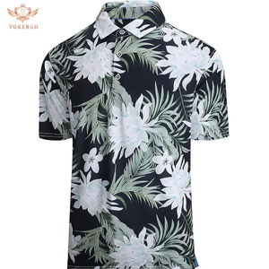 Service OEM Chemises Slim Fit pour hommes Tissu tricoté de qualité supérieure Style décontracté Col tournant Design personnalisé Impression à la mode - Product Image 1