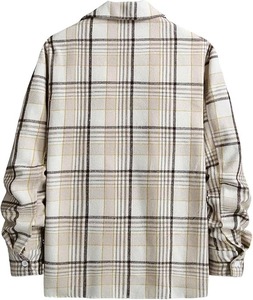 Chaqueta encerada con aceite de lona de peso pesado 2025 de moda, chaqueta impermeable de algodón para hombre, camisas de manga de primavera, chaqueta de estilo informal - Product Image 2