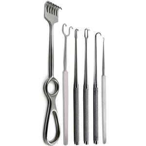Fomon-retractor de piel de doble punta, instrumentos quirúrgicos de 16cm - Product Image 5