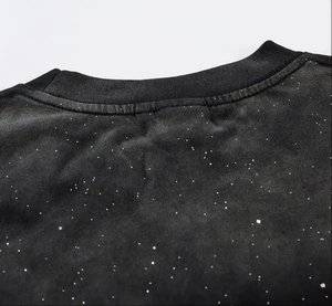 เสื้อยืดพิมพ์ลายสกรีนผ้าไหมสำหรับผู้ชายเสื้อยืดโอเวอร์ไซส์ - Product Image 3