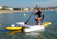 Le stabilisateur de kayak gonflable durable aide les débutants avec le bateau gonflable de kayak et de paddleboard