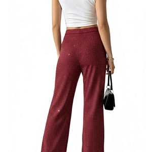 Fabricant professionnel, pantalon en strass pour femmes de qualité supérieure, taille adulte, confortable et léger - Product Image 6