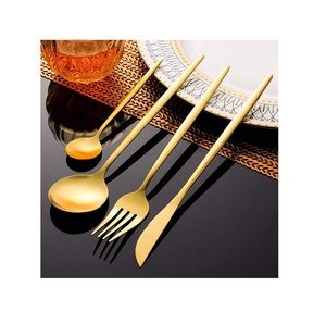 Meilleure vente en acier inoxydable ensemble de couverts cadeau fête d'affaires ensemble de couverts cuisine royale ménage couverts ensemble de couverts - Product Image 4