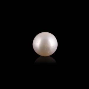 Perla Natural de Agua Dulce de 2.68 Quilates, Perla Suelta con Orificio Personalizado en Blanco Rosado o Color Personalizado Disponible en Tipo Natural - Product Image 2