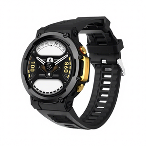 Montre connectée ZW25 avec écran IPS de 1,52 pouce, appels Bluetooth, suivi de la fréquence cardiaque, étanche, montre de sport unisexe, appareil portable - Product Image 1