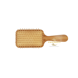 Cepillo para el Cabello de Bambú con Logotipo Personalizado, Herramienta de Peinado de Madera Natural - Product Image 6