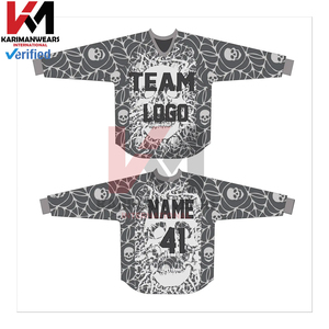 Maillot de paintball personnalisé 100% polyester Impression par sublimation Maillots de paintball personnalisables de qualité supérieure Joueurs professionnels et amateurs - Product Image 4