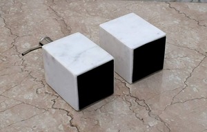 Ensemble de salle de bain en marbre blanc marbre poli pour comptoir de salle de bain vanité à la maison utilisation décorative et fonctionnelle d'Inde - Product Image 3