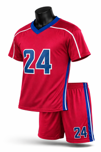 Conjunto de camiseta y pantalones cortos de lacrosse personalizados al por mayor, que absorben la humedad, ligeros, para entrenamiento y partidos, uniforme de marca privada - Product Image 4