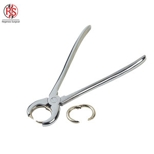 Aplicador Manual de Anillos para Toros, Alicates de Acero Inoxidable para Colocar Anillos Nasales, Aplicador de Anillos para Toros - Product Image 5