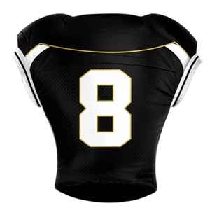 Camiseta de fútbol americano con costuras personalizadas, precio barato al por mayor con número de equipo y nombre con logotipo, camiseta de fútbol americano - Product Image 2