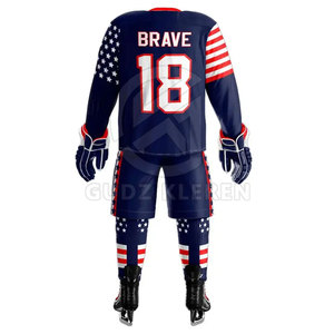 Services OEM vente en gros nouveauté haute qualité 2025 maillot de hockey sur glace maillots de sport pour hommes vêtements de sport - Product Image 2