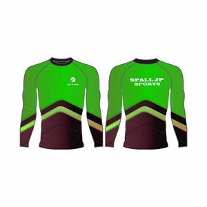 Wholesale <b>Rashguard</b> Long Sleeve Shirt Training Sportswear Long Sleeve Rash Guard For Men Martial Arts Wear <b>Bjj</b> Rash Guard - Product Image 3