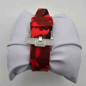 นาฬิกาผู้ชายหรูหรานักดำน้ำอัตโนมัติพร้อมหน้าปัดอะนาล็อกกลมตัวเรือนสแตนเลส22มม. ยางและเพชรโมอิสซาไนต์ - Product Image 5