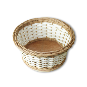 HOT SELLING Export From Vietnam Eco-Friendly Handcrafted Rattan <b>Basket</b> for Versatile Uses with Good Price - Product Image 1